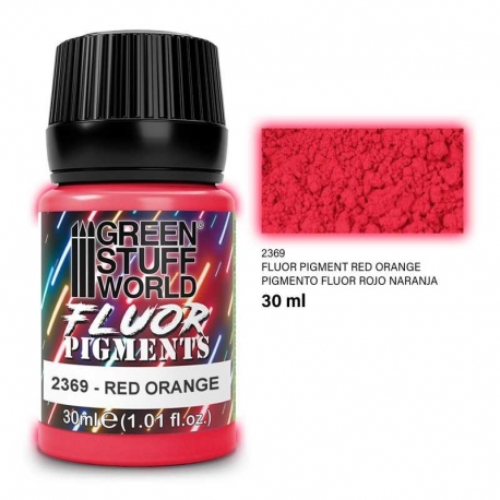 Pigmentos Flúor ROJO NARANJA