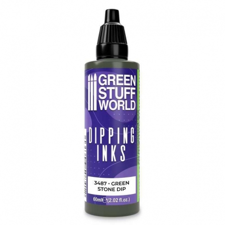 Pintura Dipping ink 60 ml - GREEN STONE DIP