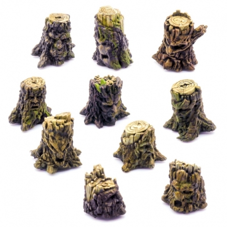 Small Enchanted Tree Stumps