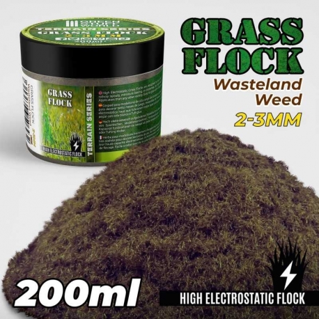 Electrostatic Lawn Moisture 2-3mm - WASTELAND WEED - 200ml