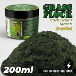 Electrostatic Turf 2-3mm - DARK GREEN MARSH - 200ml