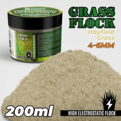 Electrostatic Lawn 4-6mm - HAYFIELD GRASS - 200ml