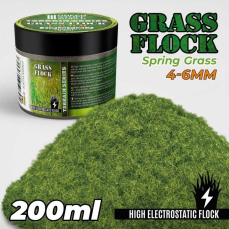Electrostatic Lawn 4-6mm - SPRING GRASS - 200ml