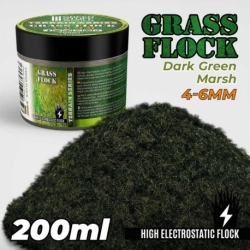 Electrostatic Turf 4-6mm - DARK GREEN MARSH - 200ml