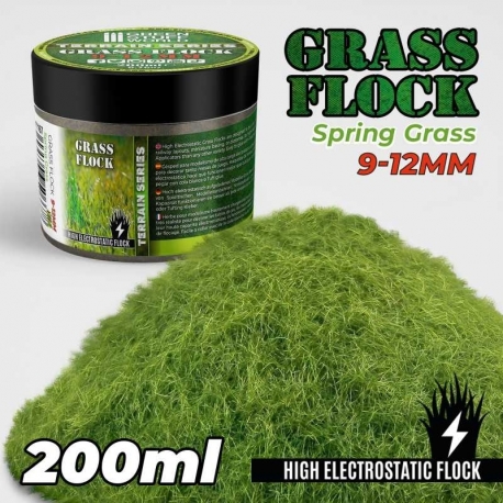 Electrostatic Lawn 9-12mm - SPRING GRASS - 200ml