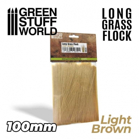 Long Grass 100mm - Light Brown