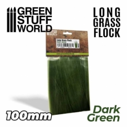 Long Grass 100mm - DARK GREEN