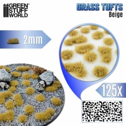Grass Tufts - 2 mm - Beige