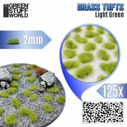 Grass Tufts - 2 mm - Light Green
