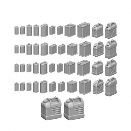 Oil Cans 1:48-1:35