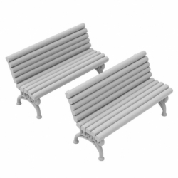 Garden benches 1:48