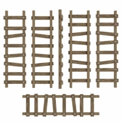 Large wooden stairs 1:48-1:35
