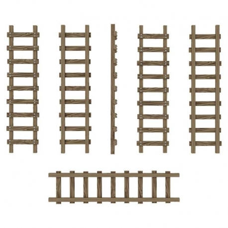 Small wooden stairs 1:48-1:35