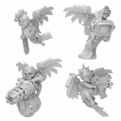 Cherubim 40k - Cherubim Servers 1:48