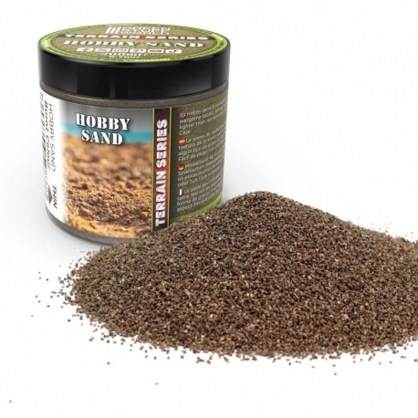 Fine Modeling Sand 200ml - Burnt Brown