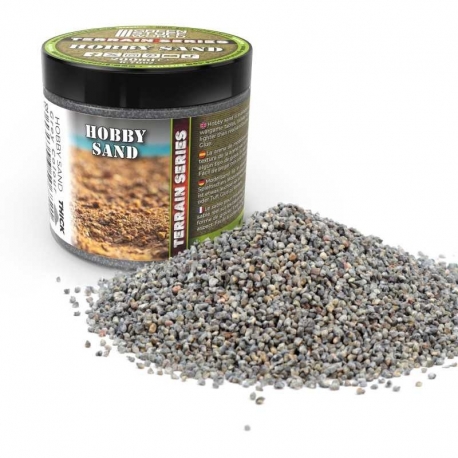 Coarse Modeling Sand 200ml - Dark Grey