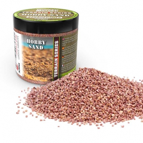 Coarse Modeling Sand 200ml - Red