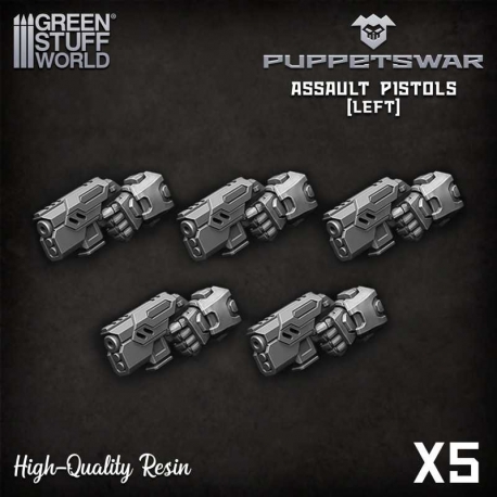 Assault pistols - Left