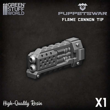 Flame cannonhead
