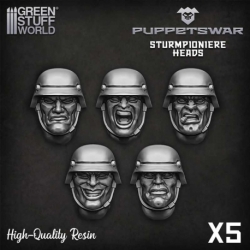 Sturmpioniere Heads