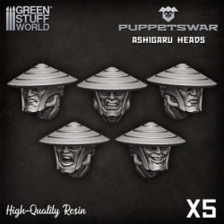 Ashigaru heads