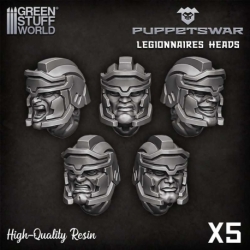 Heads of Legionaries