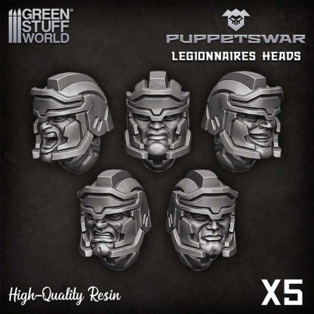 Heads of Legionaries