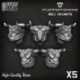 Bull hooves