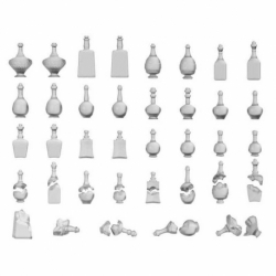 Potions and Bottles of Resin Liquor 1:48-1:35