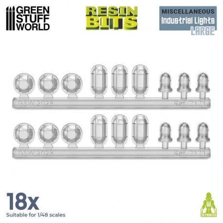 Industrial Lights - Large 1:48-1:35
