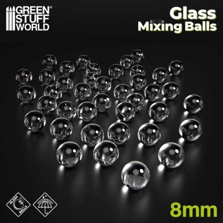8mm Crystal Mixing Balls