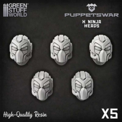 Puppetswar - Ninja Heads