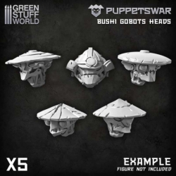 PuppetsWar - Bushido Gobot Heads