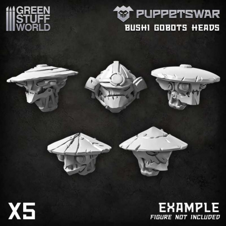 PuppetsWar - Bushido Gobot Heads