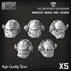 PuppetsWar - Orc Heads Bushi Masked
