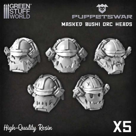 PuppetsWar - Orc Heads Bushi Masked