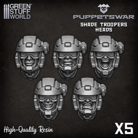 PuppetsWar - Cabezas de Shade Troopers