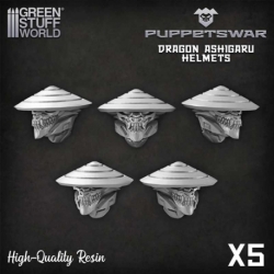 Dragon Ashigaru Helmets