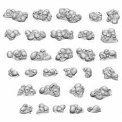 Piles of skulls 1:48