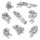 Human skeletons 1:48