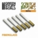 Replacement Scratch Brush Set – Fiberglass