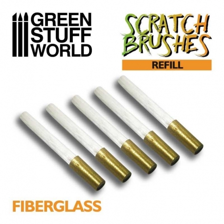 Replacement Scratch Brush Set – Fiberglass