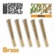 Replacement Scratch Brush Set – Brass