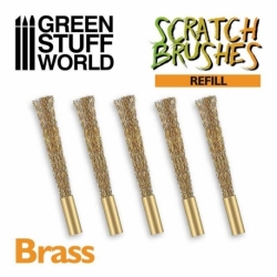 Replacement Scratch Brush Set – Brass