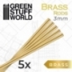 3mm Brass Bars