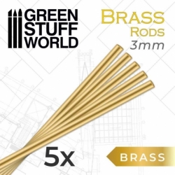 3mm Brass Bars