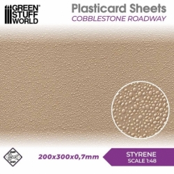 Plasticard Sheet - Cobblestone Road