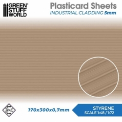 Plasticard Sheet - 5mm Industrial Cladding