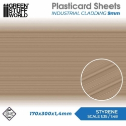 Plasticard Sheet - 9mm Industrial Cladding