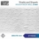 Plasticard Sheet ROUGH BRICK